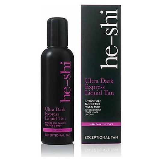 Ultra Dark Express Liquid Tan - Zelfbruiner voor de gevoelige huid - Vegan - 100% strepenvrij en vlekkenvrij -Parabeenvrij - snel drogend